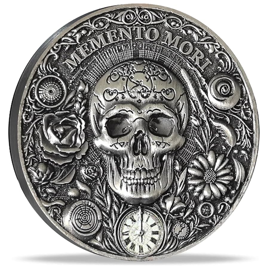 Amazon.com: Memento Mori & Vivere Challenge Coin - Dual